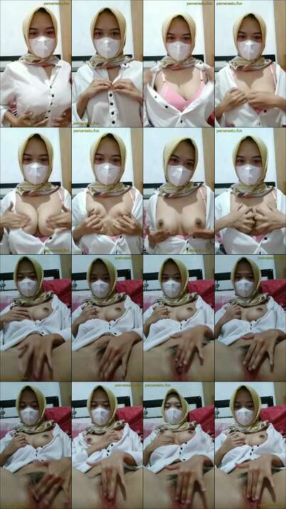 Jilbab motif omek nikmat - HIJAB