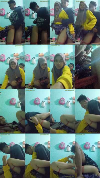 abg 18yo hijab pacaran di rumah dapet entot (5)