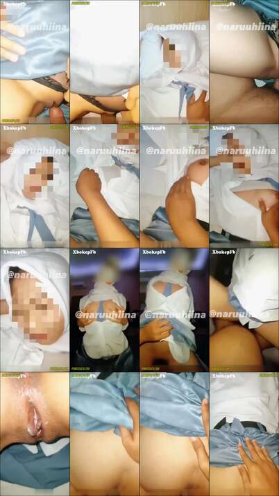 hijab seragam 18yo pakai lingerie dientot