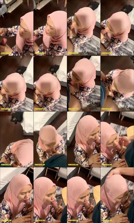 jilbab pink terentot part (1)