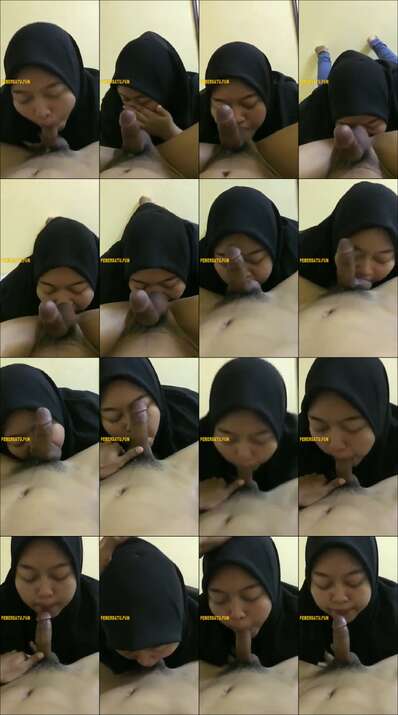 jilbab hitam gemuk nyepong kontol pendek (new)