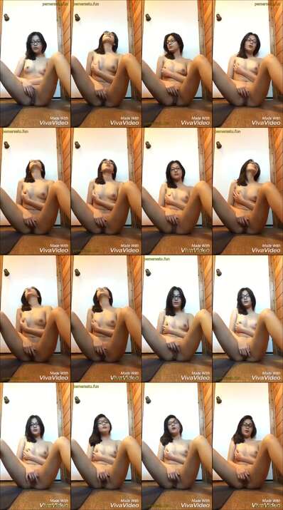 cantik kacamata tocil 18yo colmek viral (5)