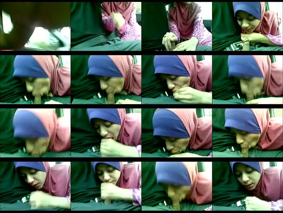 Jilbab - Fatin Cowonya Lagi Nyetir Malah Asik Nyepong Pink