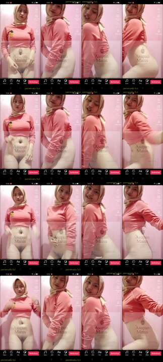 hijab 18yo tiktoker telanjang pap memek