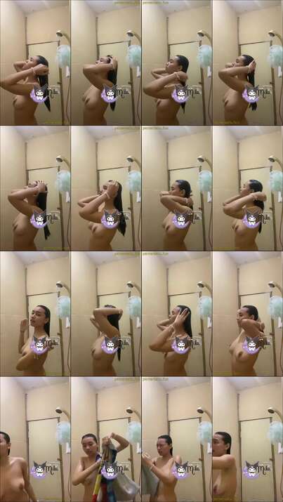 kompilasi mika cantik mandi