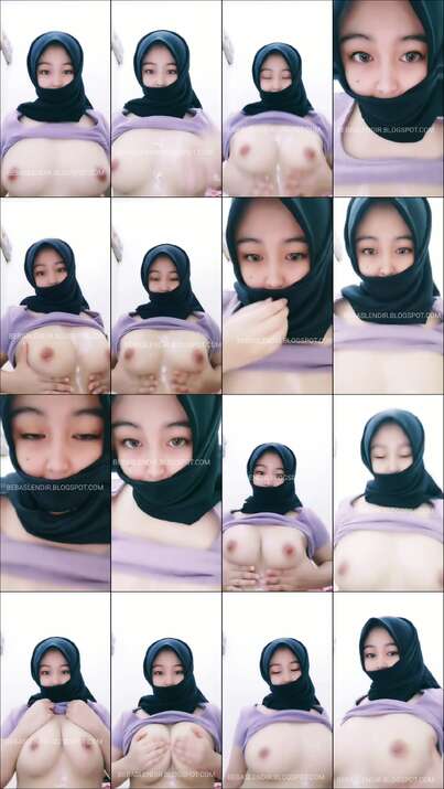 ABG jilbab hitam