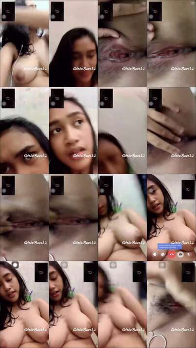 Masih abg tetek udah gede banget, colmek ngezoom