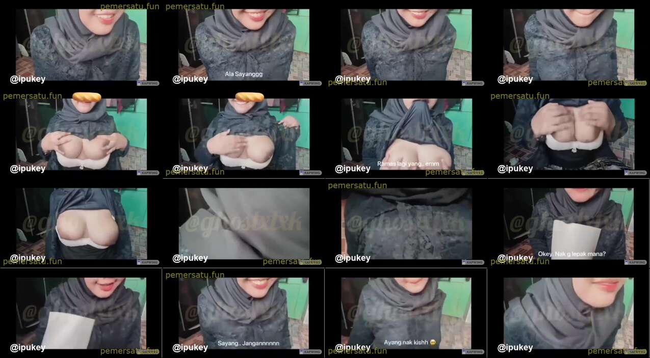 jilbab binal banget remas toket - Hijab