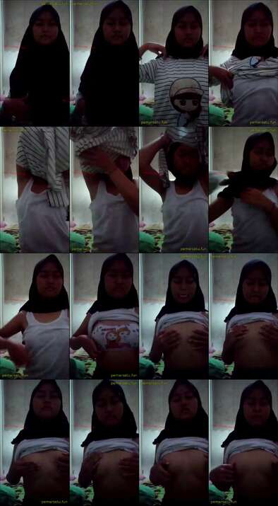 jilbab abg 18yo tocil udh belajar bikin konten (2)