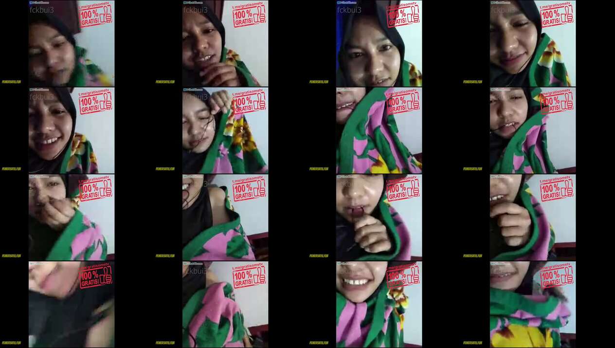 jilbab ome manis ternyata ga pakai baju