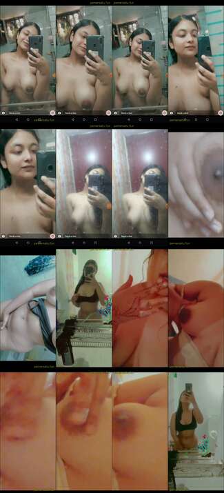 rekam india depan cermin