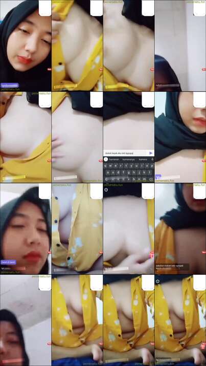 hijab vc s baju kuning - JILBAB