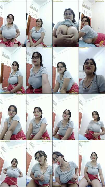 Aca Lepas Hijab Sange Karena Sendiri Colok Memek Sempit (1)