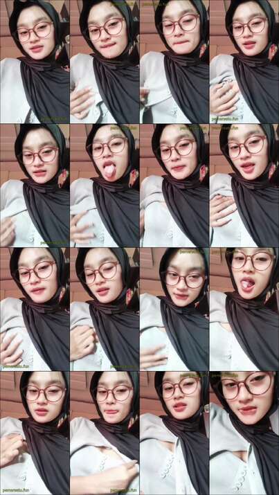 gairah hijab kacamata cakep sange 18yo sepong (1)