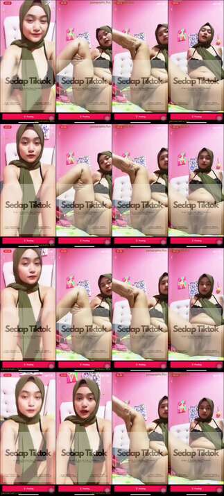 hijab tiktoker 18yo toket brutal omek (4)