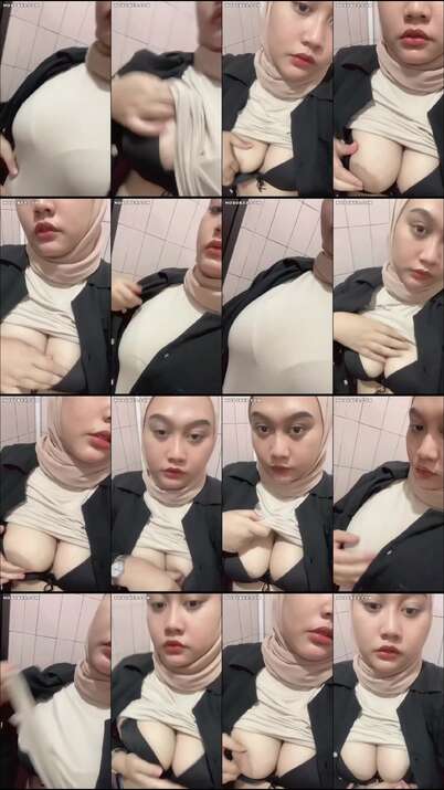 Bokep Indo Gadis Hijab Toge Pamer Susu Gede