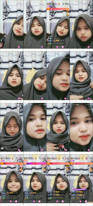 jilbab gemoy imut belajar barbar