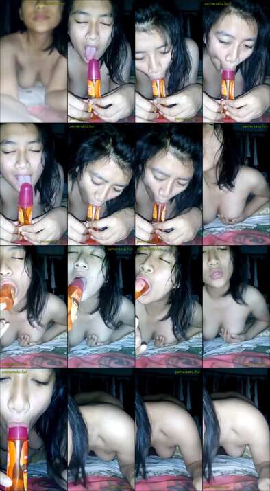 sange ngemut botol