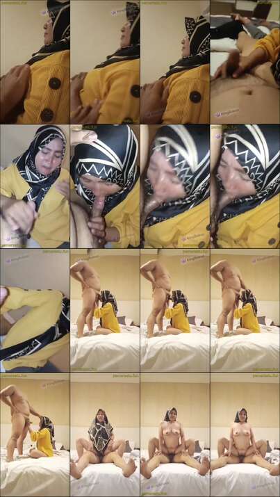 Satu Malam Bersama Tante Hijab Baju Kuning