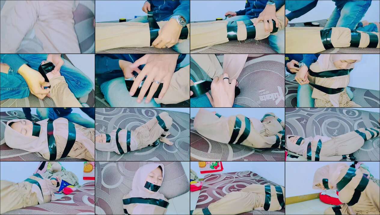 Lakban Ukhty Remaja Manis Fetish BDSM Masuk - PlayBokep