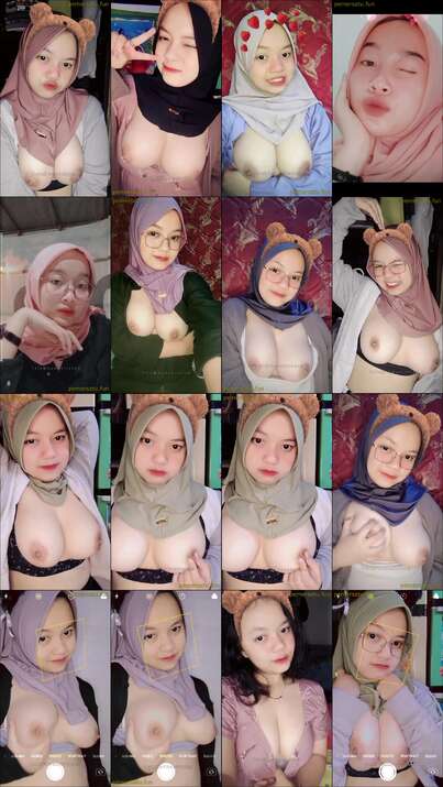 jilbab kacamata lucu imut 18yo putih mulus tobrut (2)