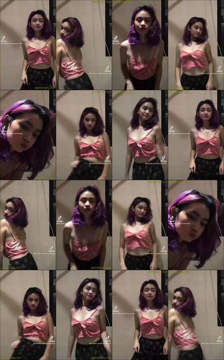 tiktoker memek sempit mulus 18yo rambut pendek (8)