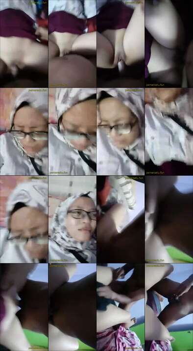 hijab kacamata sd 18yo dientot