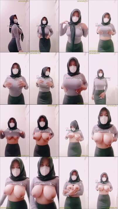 moncy gazelle hijab update 18yo montok (50)