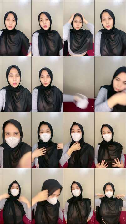 jilbab viral tiktok live transparan gede banget