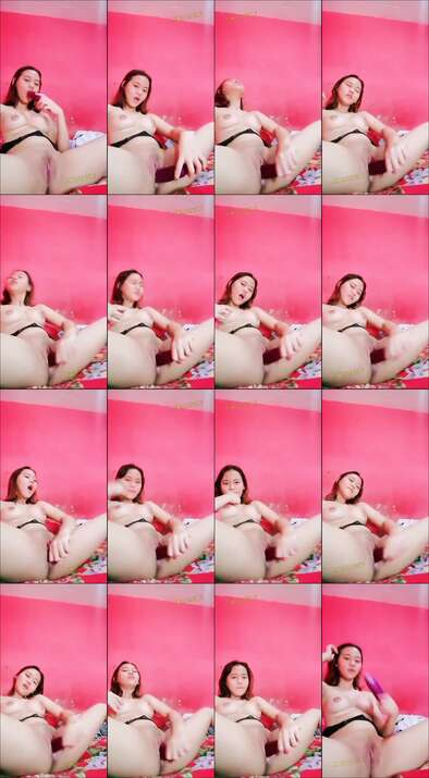 abg bocil sma 18yo colok memek pink pakai terung