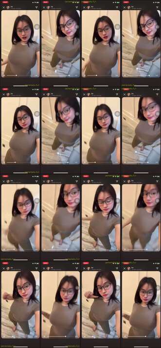 cantik kacamata selebgram tobrut binal (30)