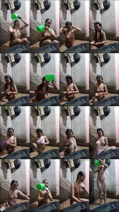 dona kolpri abg 18yo lagi mandi (1)