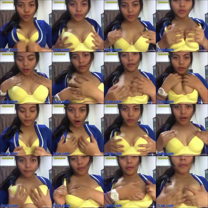 Abg baju kuning lagi sange remes remes susu