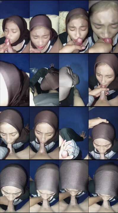 Jilbab Cantik Dipaksa Kulum Batang - Prank Ojol