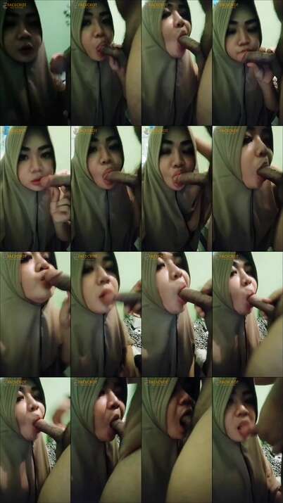 Jilbab cantik nyepong