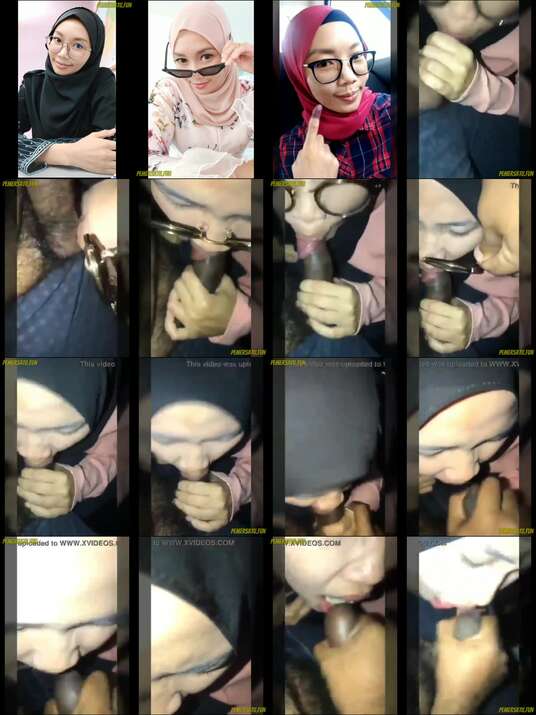 skandal hijab sepong kontol hitam legam