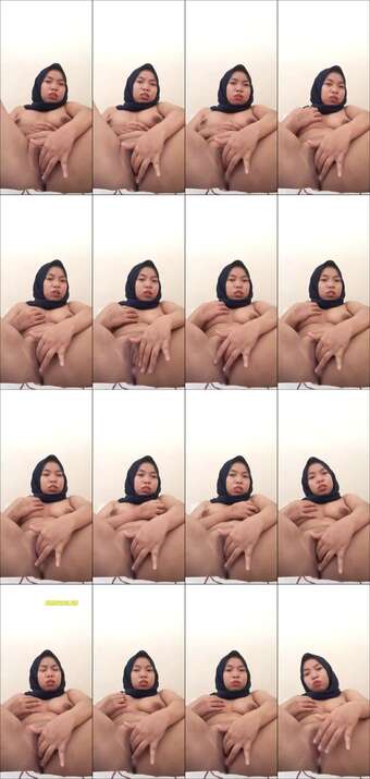 Koleksi Fatimah jilbab sma 18yo gemar colmek part (10)