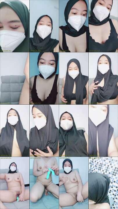 Hijab Hitam Sange Remaja pemersatu fun (2)
