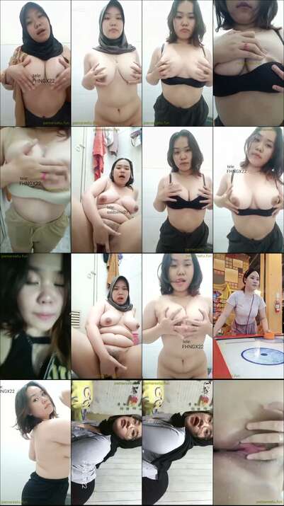 kompilasi bulan kolpri hijaber chindo 18yo chubby