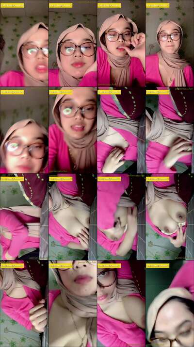 jilbab kacamata viral suka spill susu ada colmeknya (5)