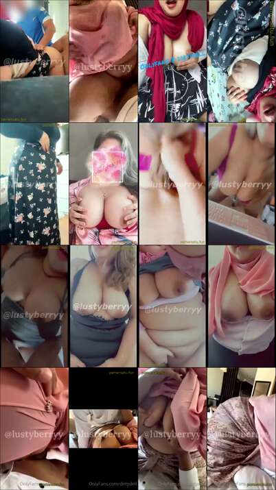 kompilasi lustyberry hijab abg 18yo